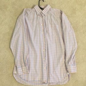 Peter Millar pink/ blue dress shirt